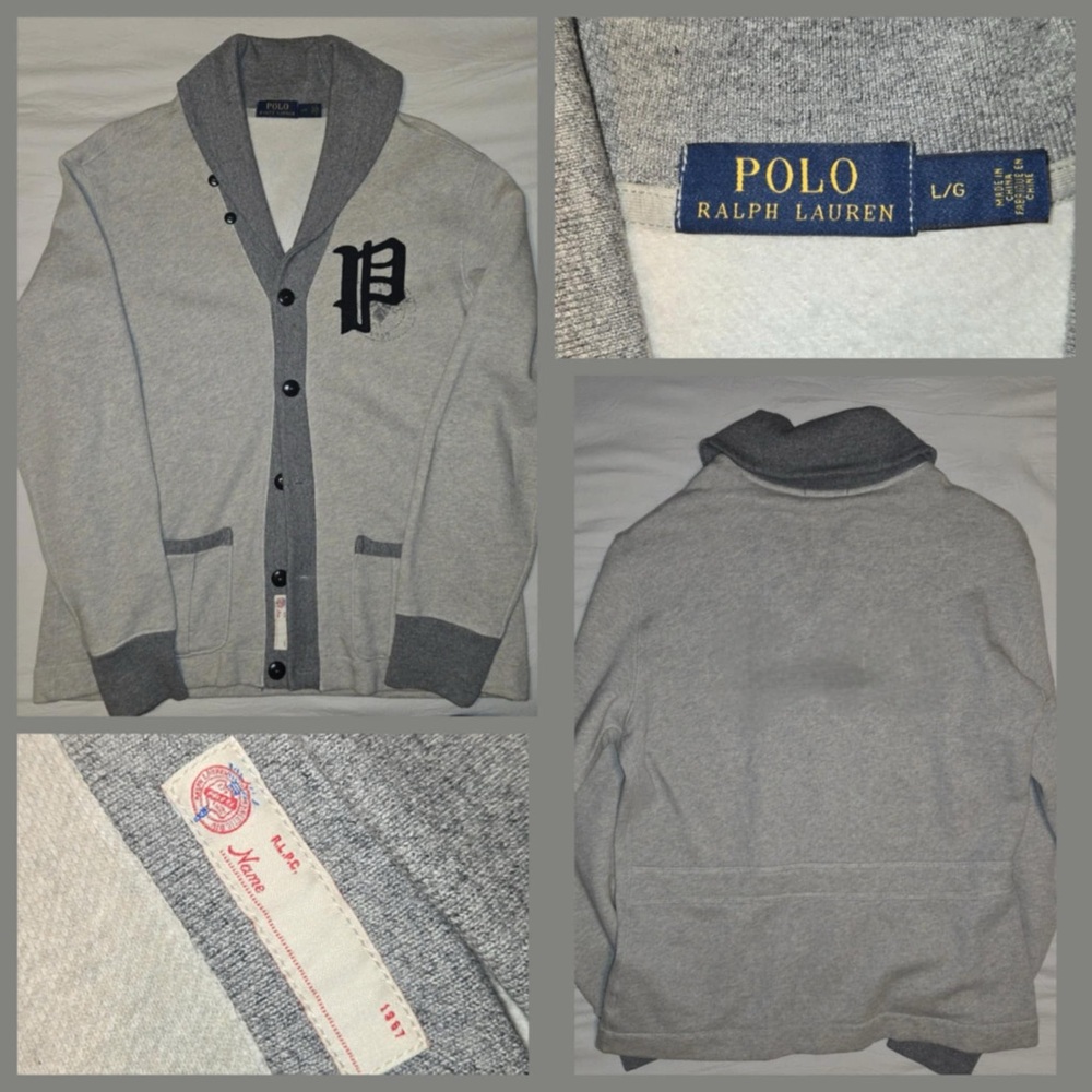 Polo by Ralph Lauren Gray Men's Sweater